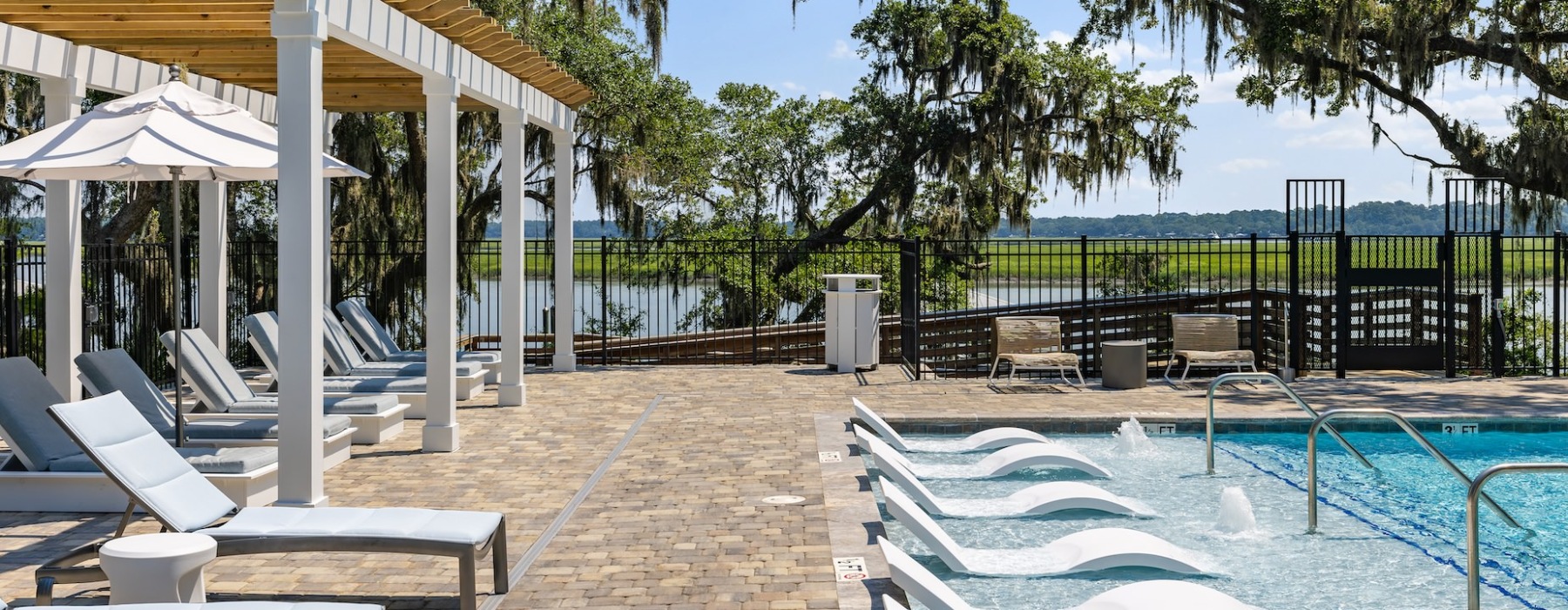 Pool Deck Space and Entertainment 